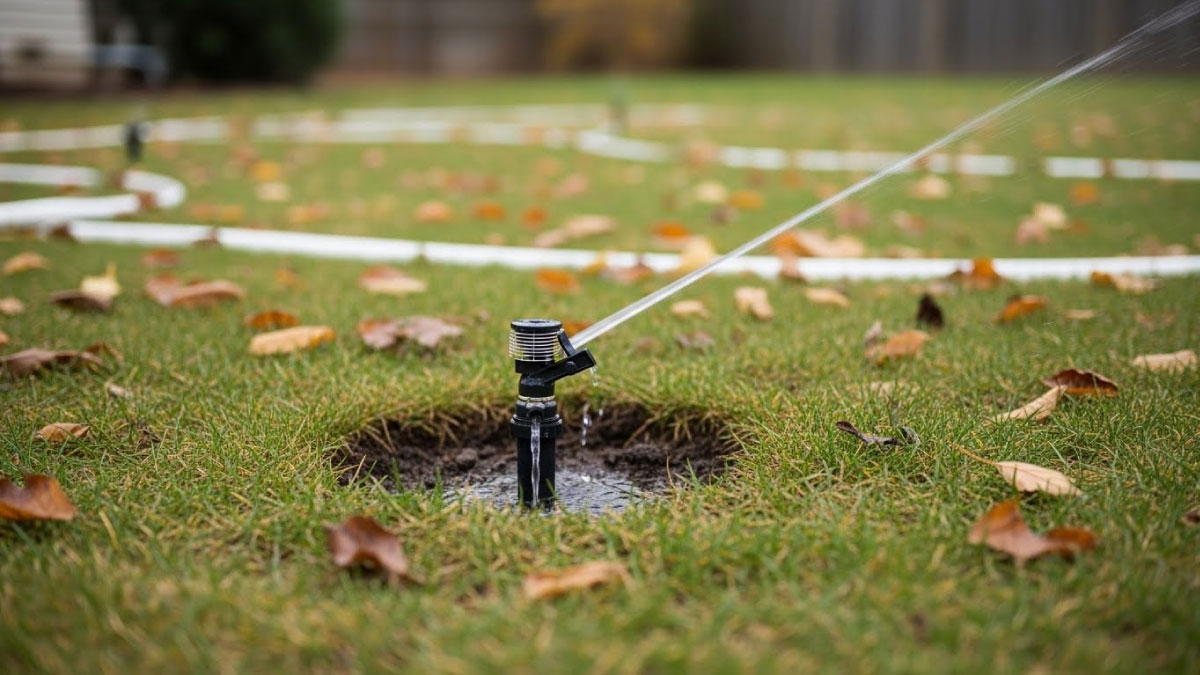 How to Drain Your Sprinkler System for Winter: A Complete DIY Guide